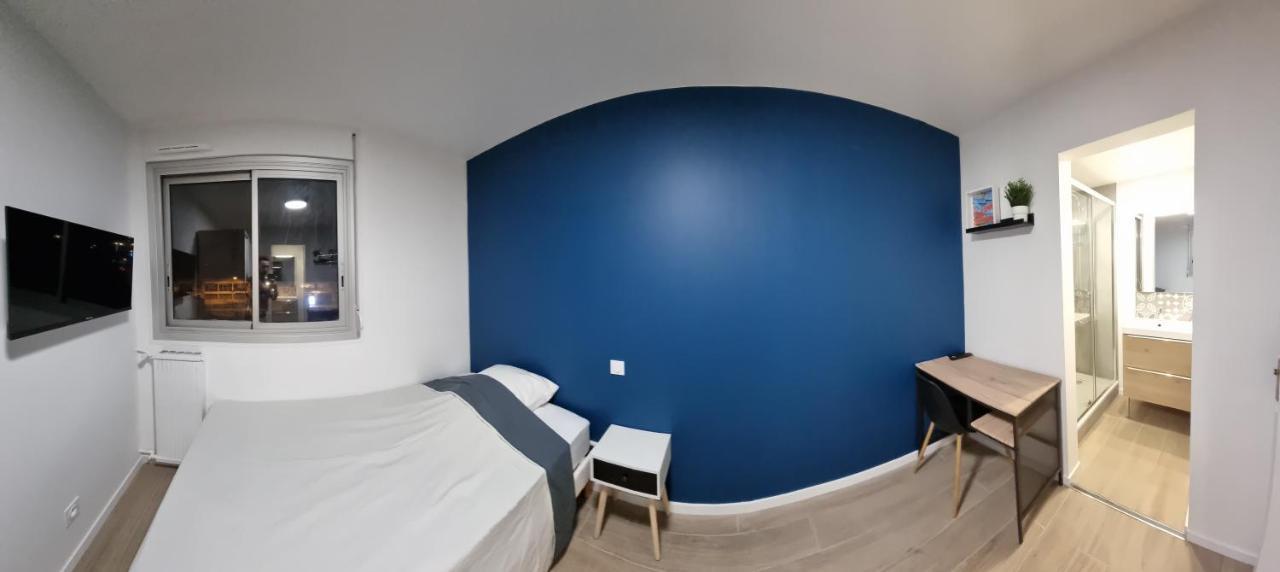 Chambres Avec Douche Privative Dans Appartement Partage - Metro - Wifi Toulouse Exterior foto